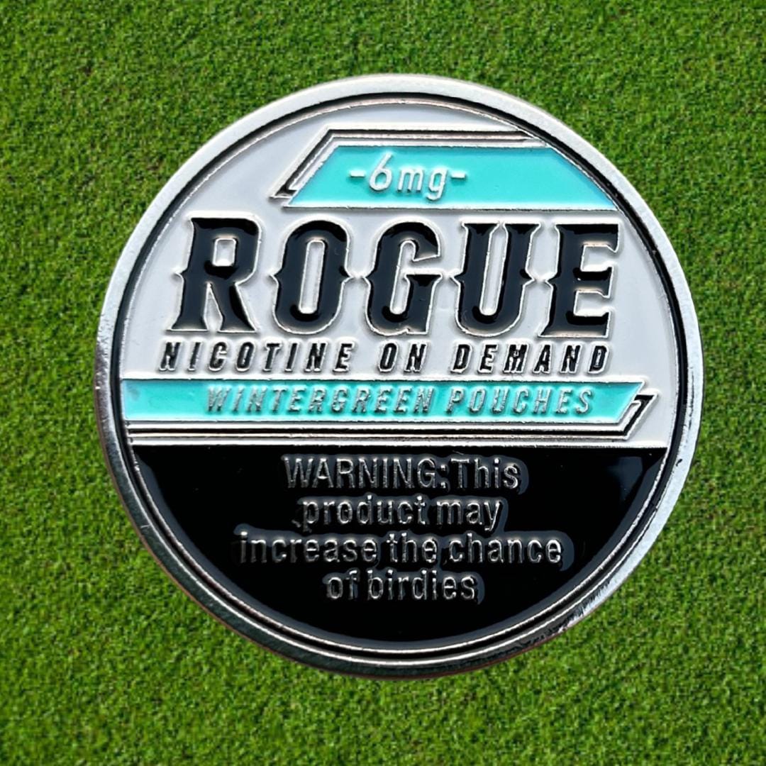 Rouge Wintergreen Golf Ball Marker