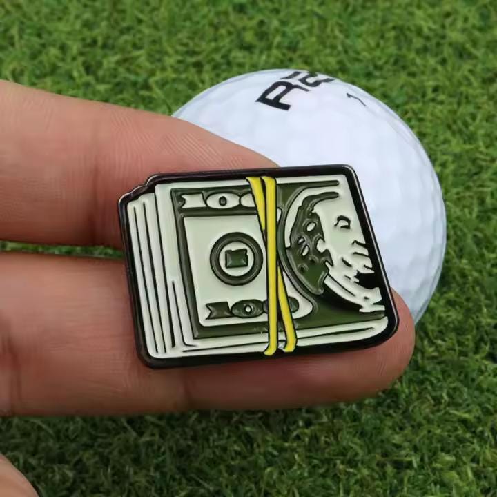 Money Stack Golf Ball Marker – Make Every Putt Count