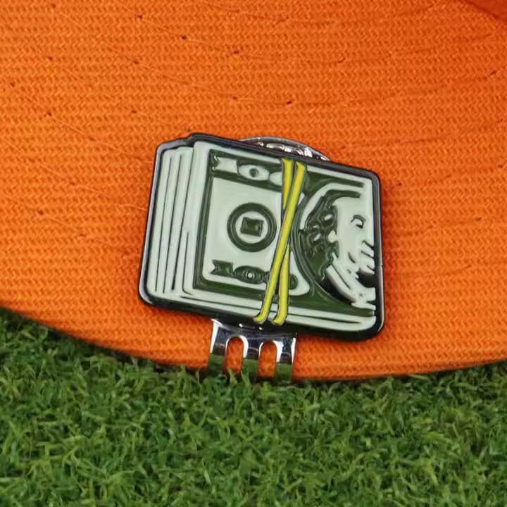 Money Stack Golf Ball Marker – Make Every Putt Count