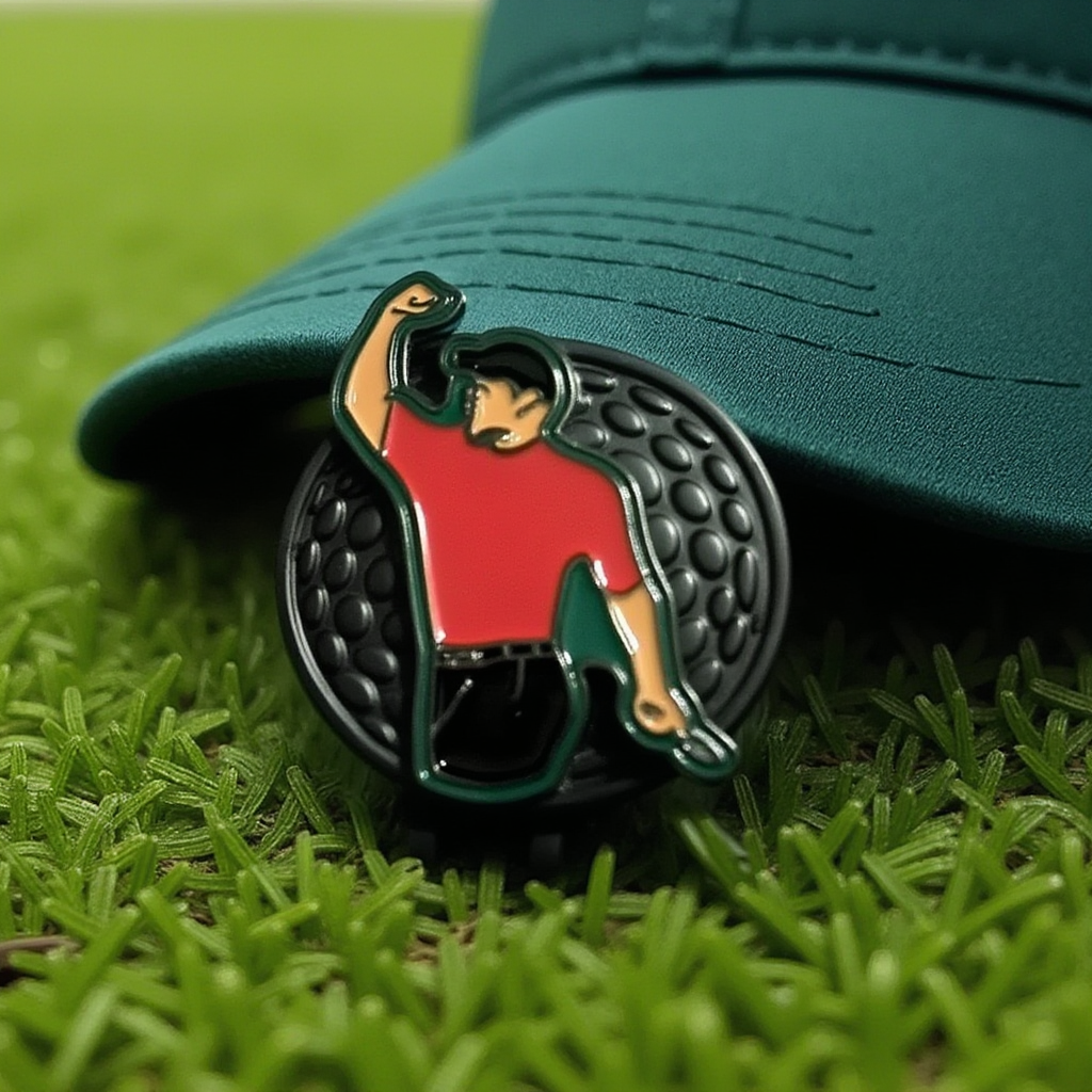 Tiger Sunday Red Golf Ball Marker | Limited Edition