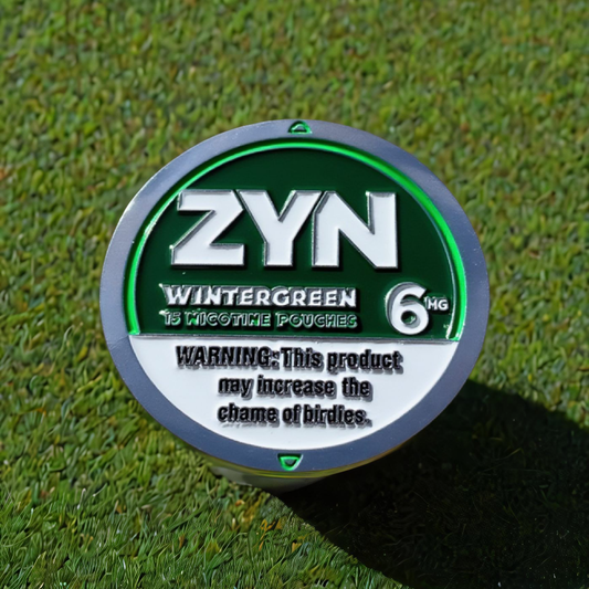Zyn Wintergreen Ball Mark