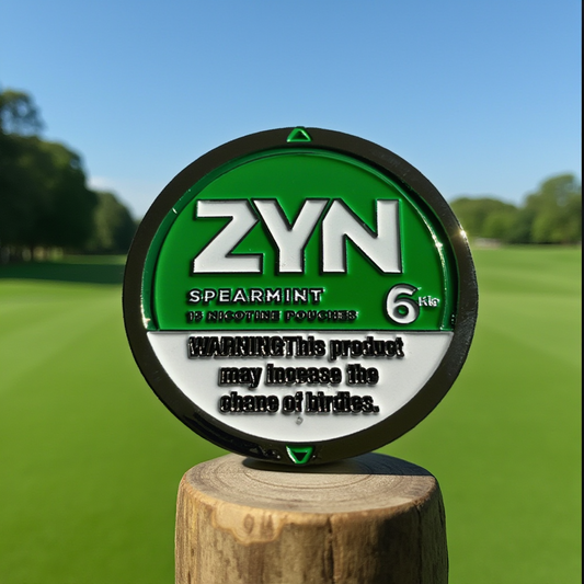 Zyn Spearmint Golf Ball Marker